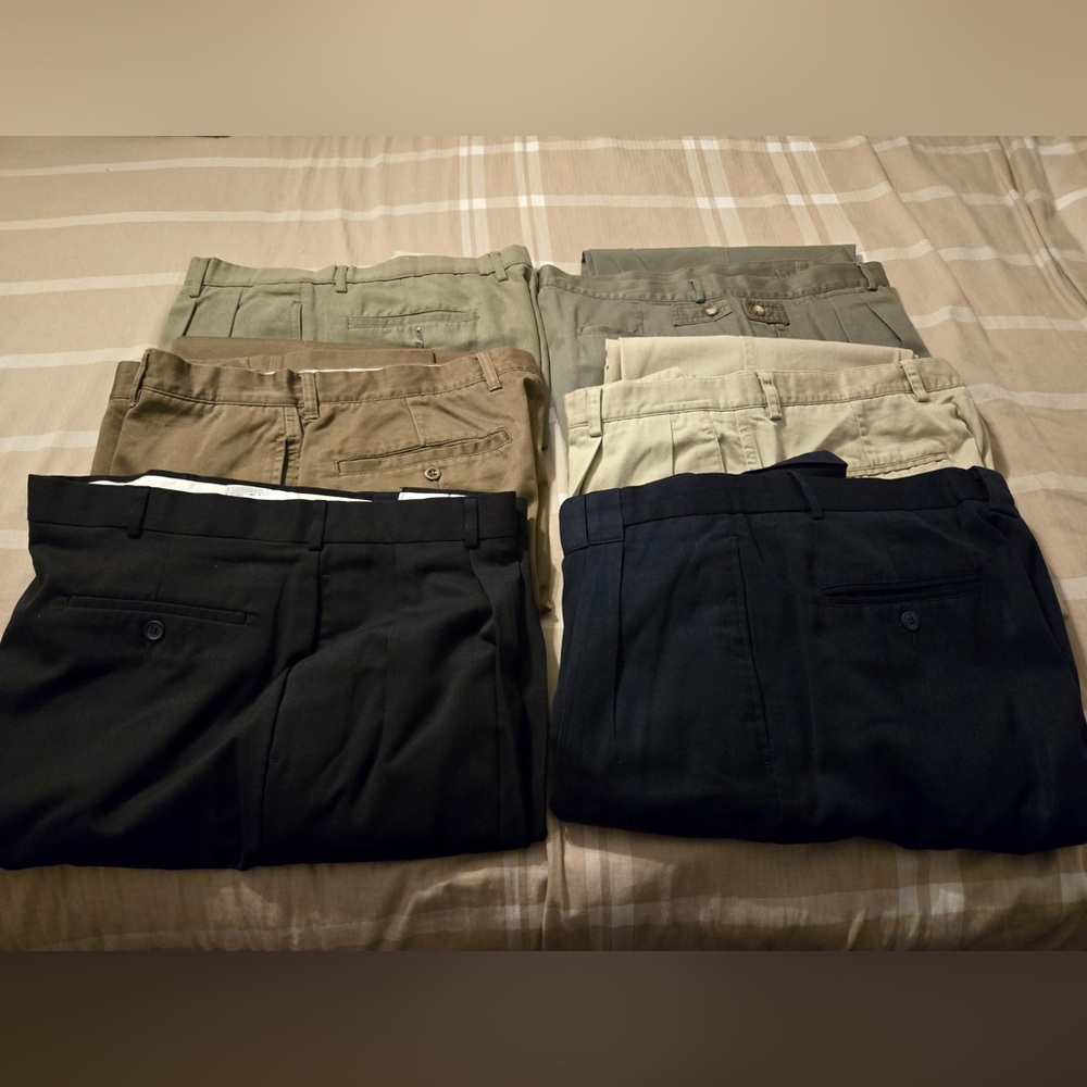 Ralph Lauren Men's Chinos & Khakis - Black, Tan, Olive, Navy